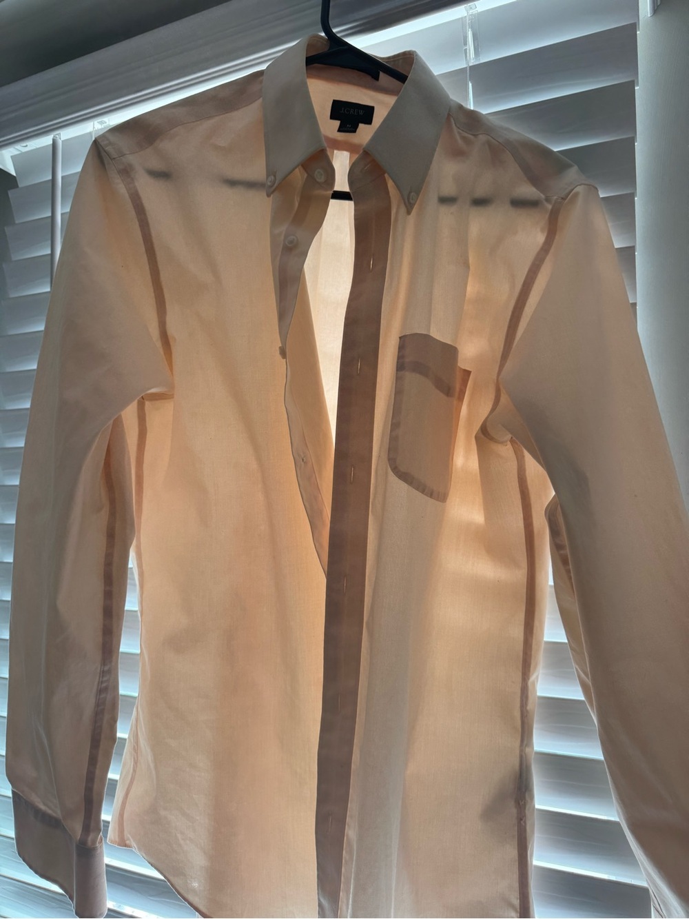 J. Crew Light Pink Button-Down Dress Shirt